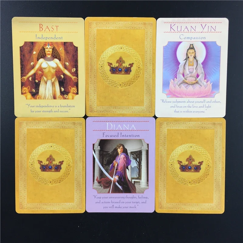 Goddess guidance oracle Tarot Card Game For Party Playing Card Table Deck Board Games Guidance Divination Fate Entertainment