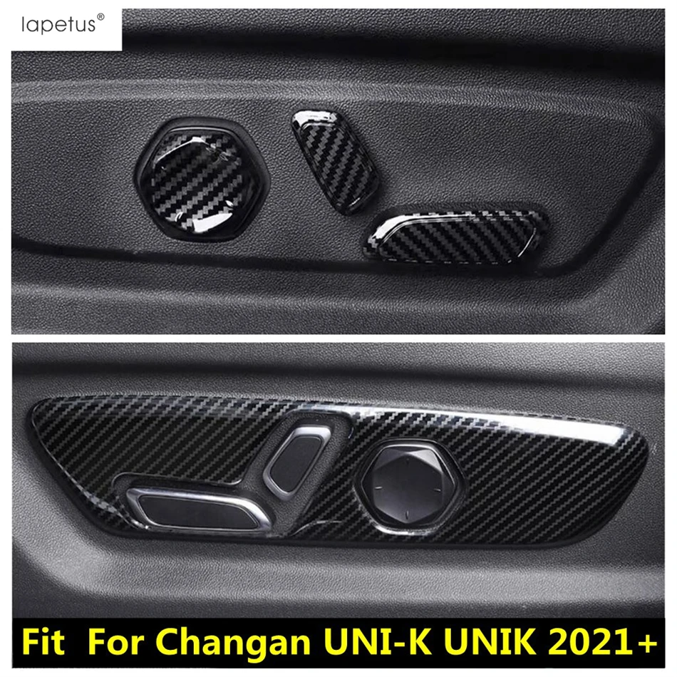 

Car Seat Adjustment Button Panel Decoration Cover Trim Stainless Steel Interior Accessories For Changan UNI-K UNIK 2021 - 2024