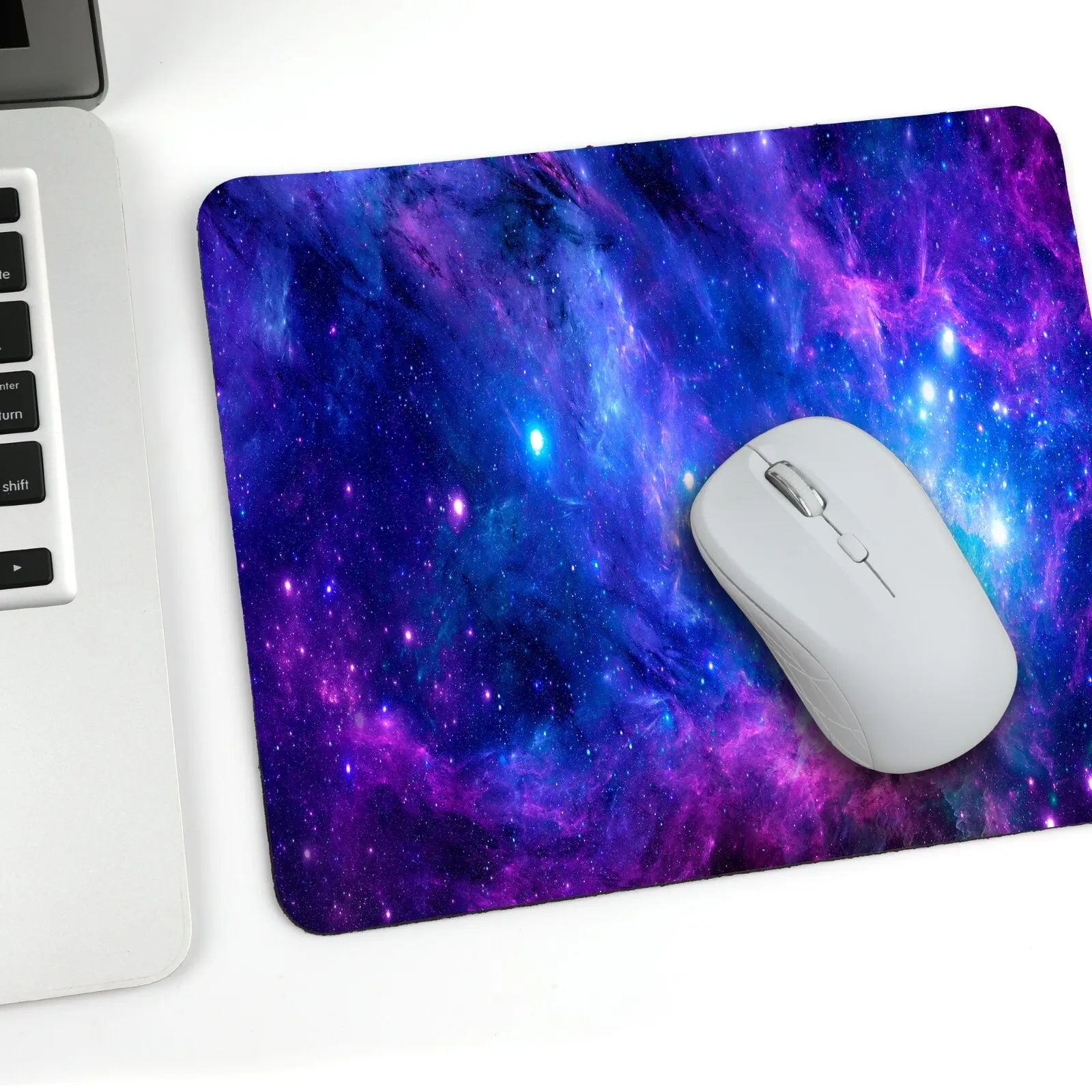 

Starry Sky Small Mouse Pad Gaming Laptops Mousepad Gamer Carpet Keyboard Mat Desk Protector Anime Cartoon Mause Pads 18X22CM