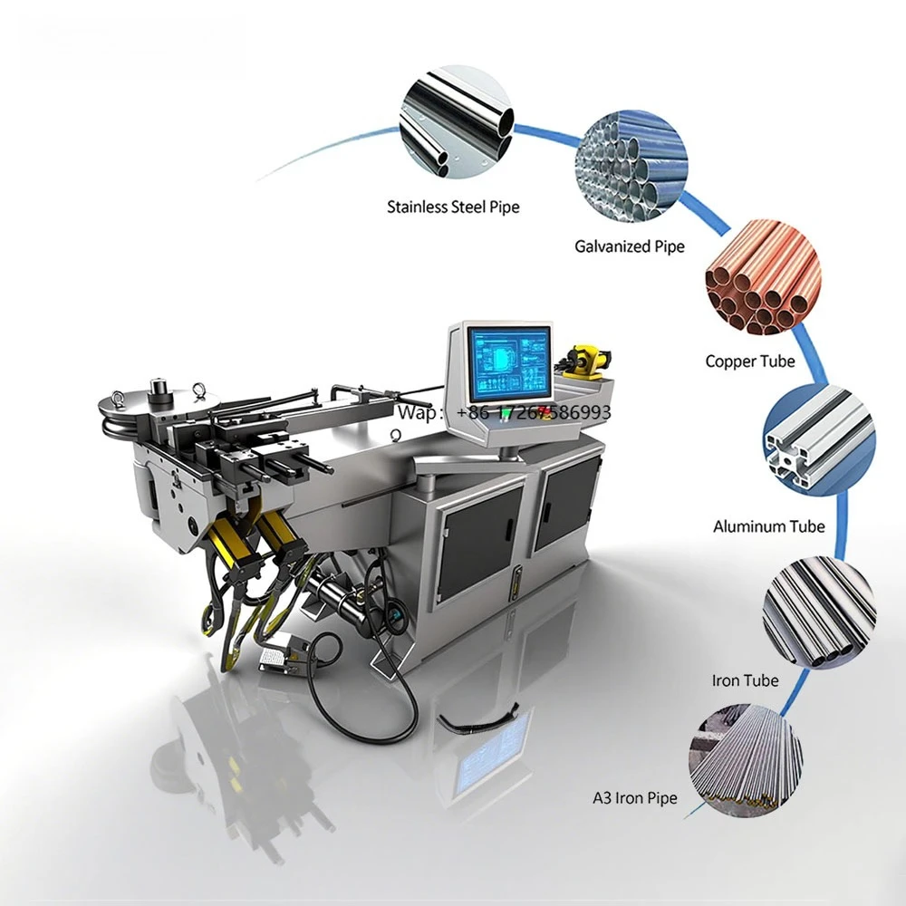 

Circular square bar Hydraulic Pipe Tube Bender Machine Can Bending Steel Stainless Aluminum Galvanized Cnc Bender