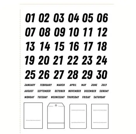 Words Transparent Silicone Clear Rubber Stamp Cling Diary Scrapbooking DIY