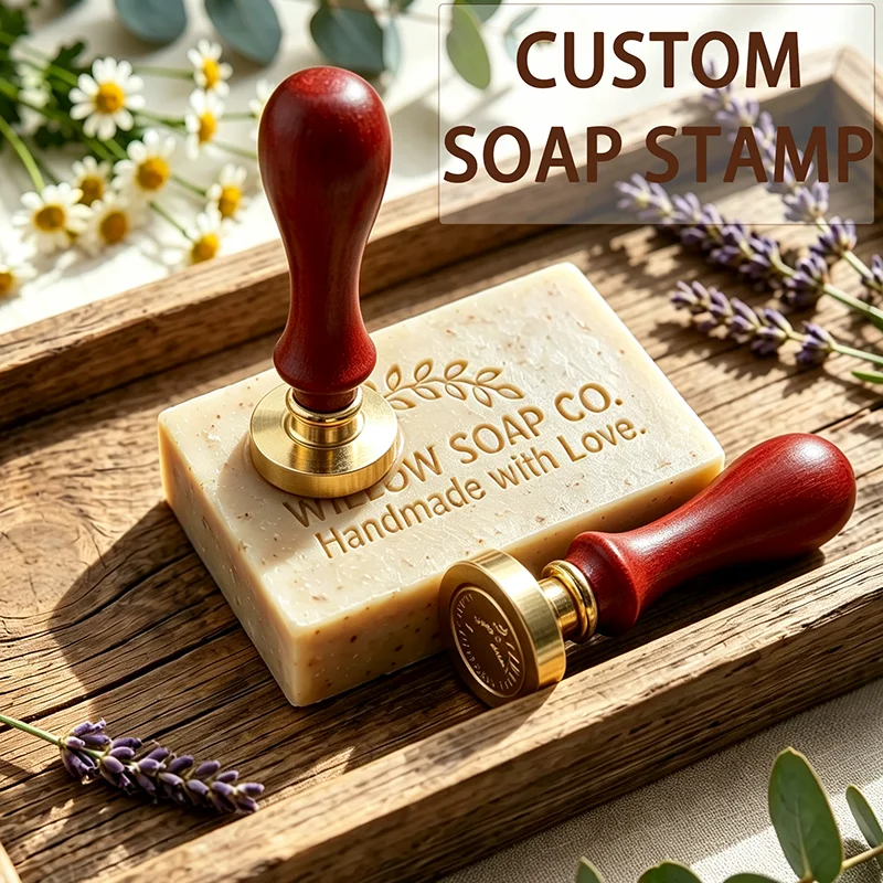 Soap Stamp Custom - 맞춤형 도자기 스탬프 - 개인 맞춤형