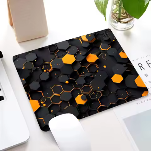 3D geometry Mouse Pad PC 45X40mm Keyboard Table Mats Computer Keyboard Mat Square Gaming Office Accessories Rug Mousepad