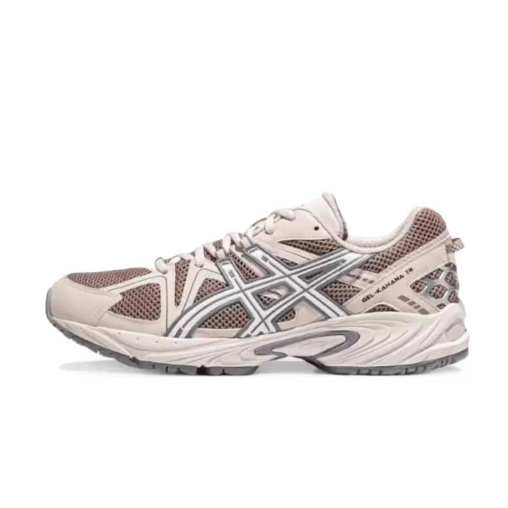 ASICS Gel-Kahana TR Low-Top Dad Sneakers Brown Comfortable Durable Breathable Supportive for Men and Women Fit 1203A390-022