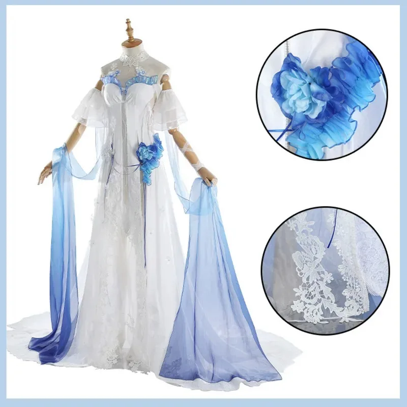 

Игра Path To Nowhere Hamel Косплей Костюм Snuggle Ripple Элегантное вечернее платье Парик Женские сексуальные карнавальные бальные костюмы в маске; 3'v,6.