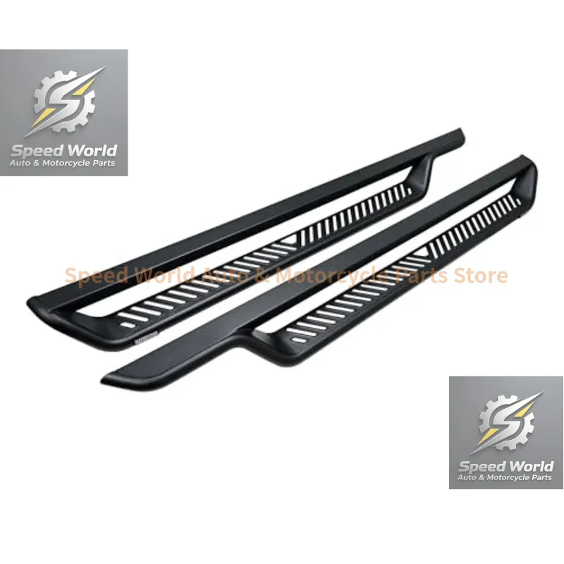 Brand New20-44065 Outlaw Drop Running Boards For 2018-2026 Wrangler 4-Door Aluminum Black Durable Weight Red Design