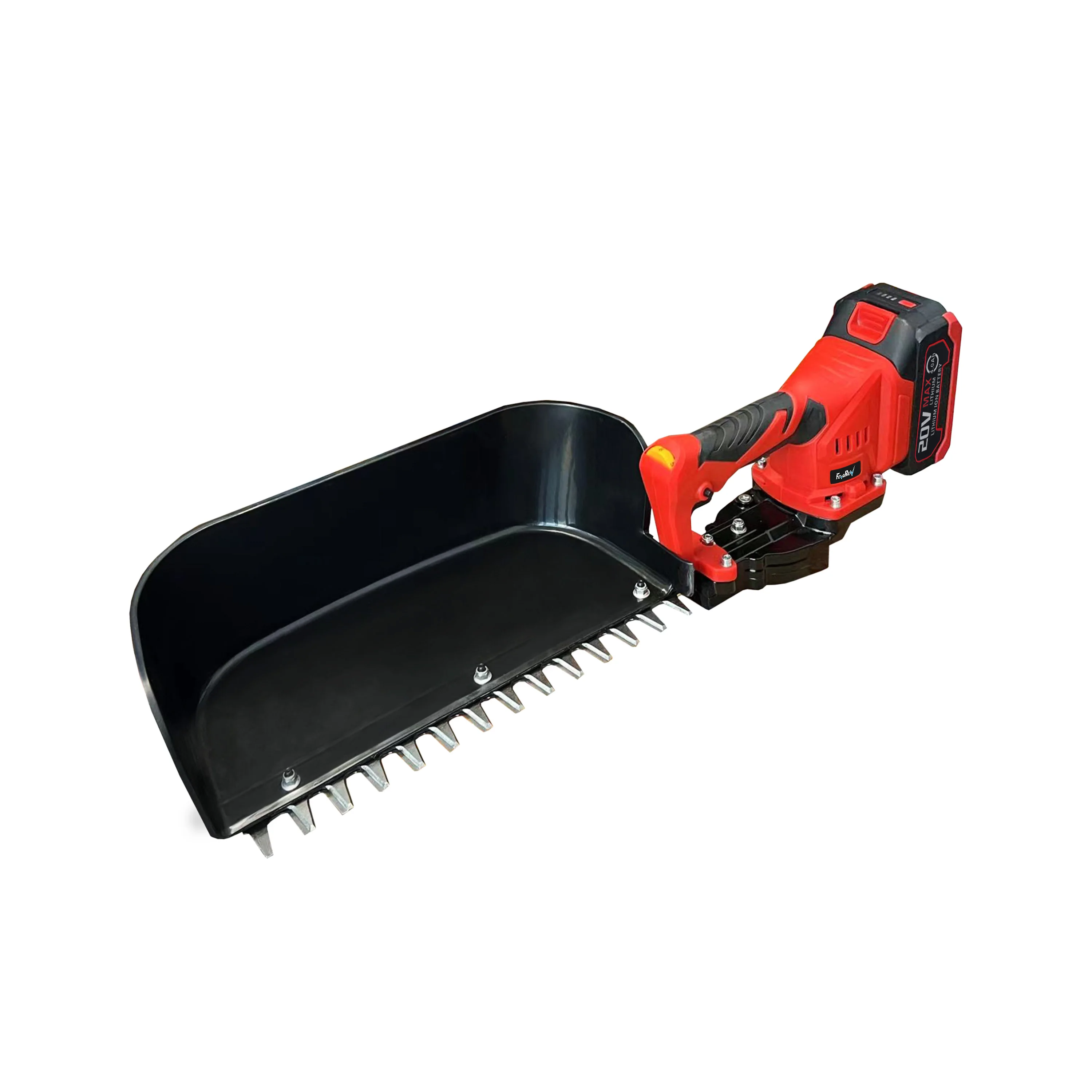 5.0AH Compact Design Light Weight Cordless Electric 20V Tea Harvester With Large Baffle and Stainless Steel Blades