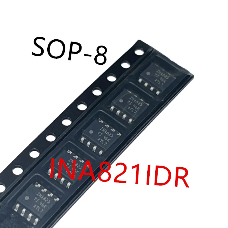 10piece  INA821IDR  INA821 、INA823DR  INA823 、INA826AIDR  INA826 、INA828IDR  INA828  New instrument amplifier chip  INA821ID