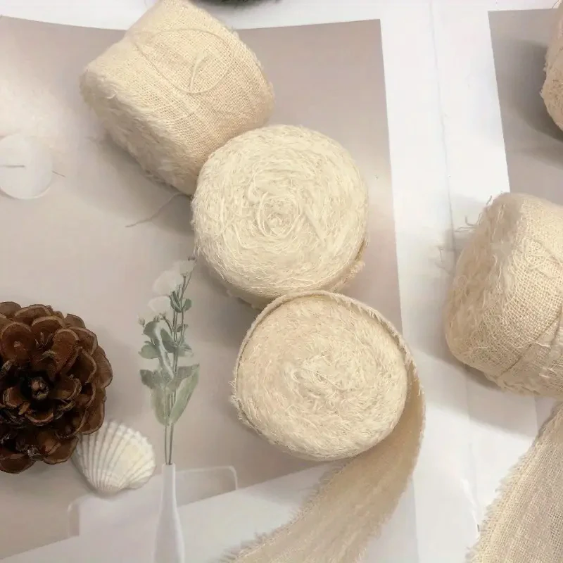 Tela de cinta de algodón 100% hecha a mano, manualidades DIY, costura para envolver regalos, invitaciones de boda, ramos de novia, decoraciones para Baby Showers