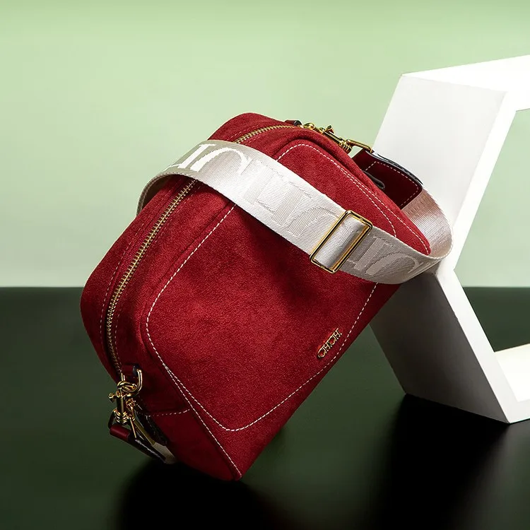 حقيبة كروس نسائية محمولة للتخزين من Carolina Herrera، حقيبة كروس نسائية عصرية متعددة الاستخدامات، حقيبة للهاتف المحمول، حقيبة مستحضرات التجميل