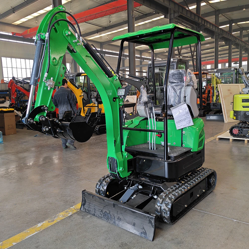 

Mini Excavator CE Certified Customized Kubota Engine Optional Factory Price Small Digger For Garden Farm Construction