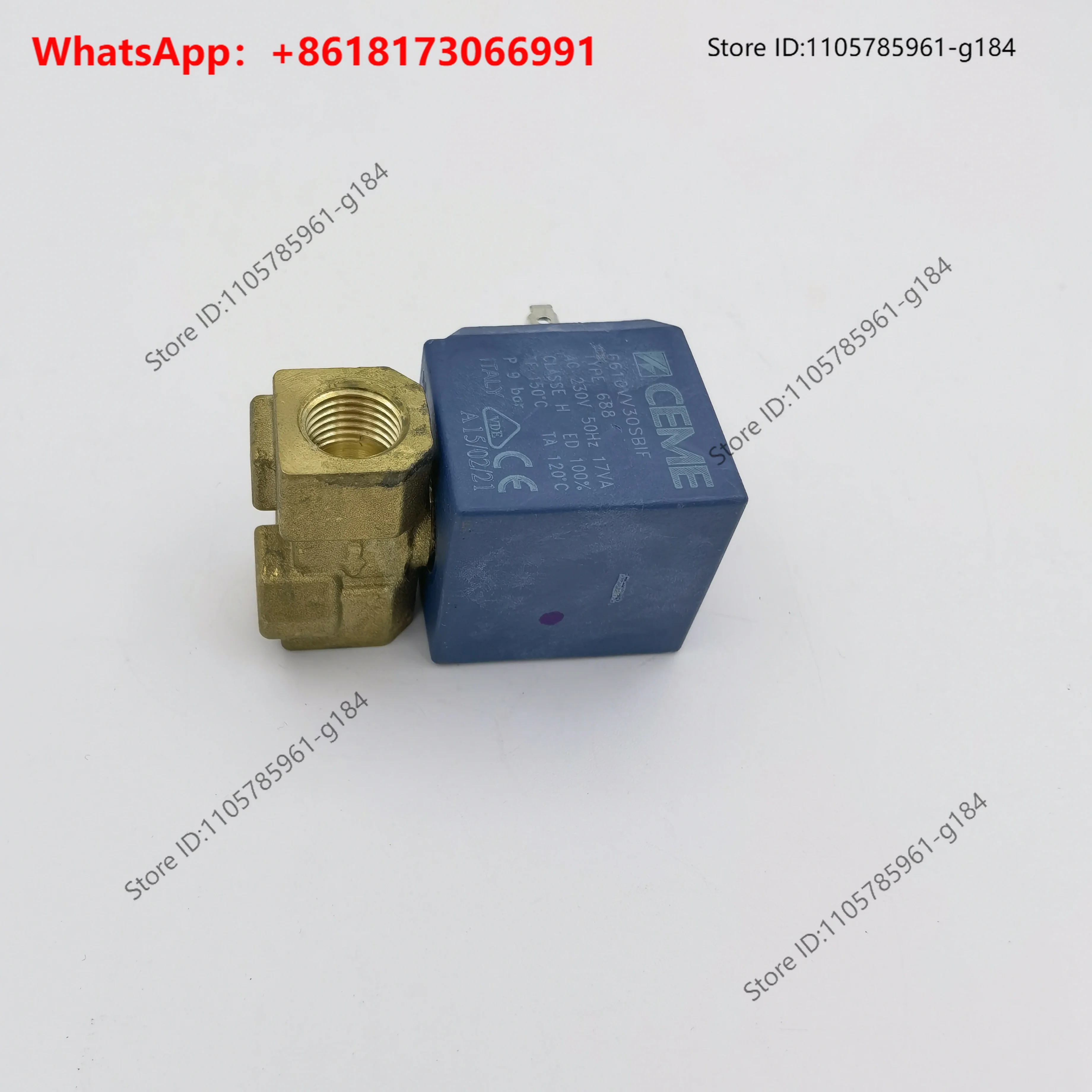 Italian Solenoid Valve 6610VV30 Steam Boiling Water Machine Milk Tea Machine Steam Valve