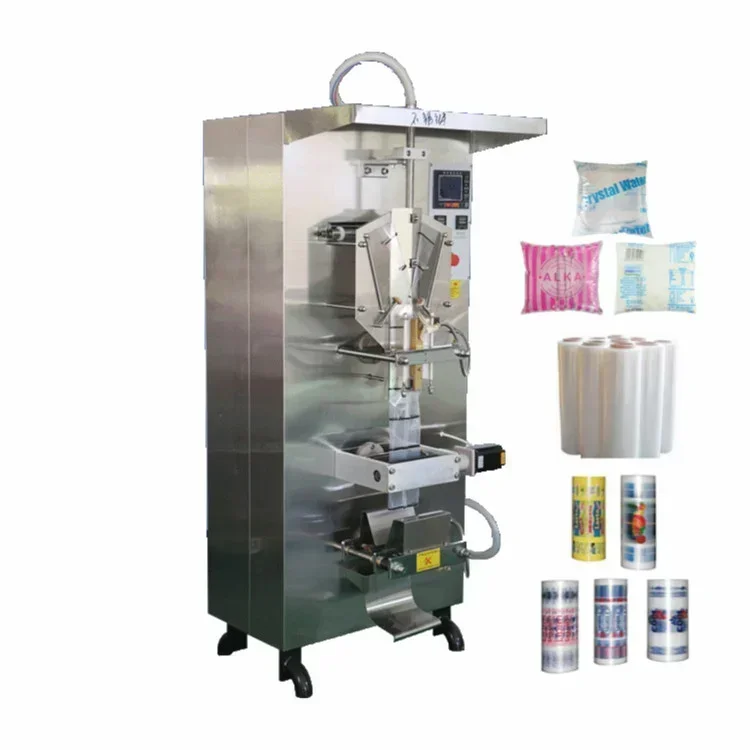 Brightwin Automatic Plastic Bag Drinking water package machine Pure Sachet Water Yogurt Filling sealing Making Packaging Machine