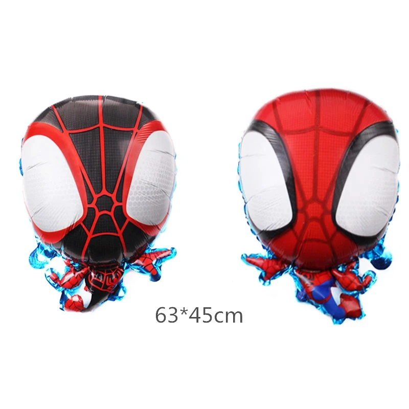 Superhero Spiderman Iron Man Batman 3D Stand Balloon Medium Size for Kid Toddler Birthday Decoration