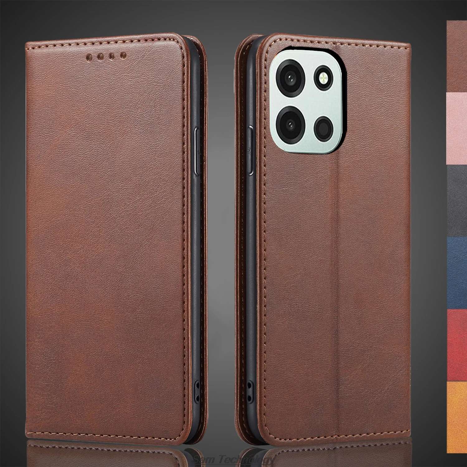 

Magnetic attraction Leather Case for Oneplus Turbo 6 1+Turbo6 Holster Flip Cover Case Wallet Phone Bags Capa Fundas Coque