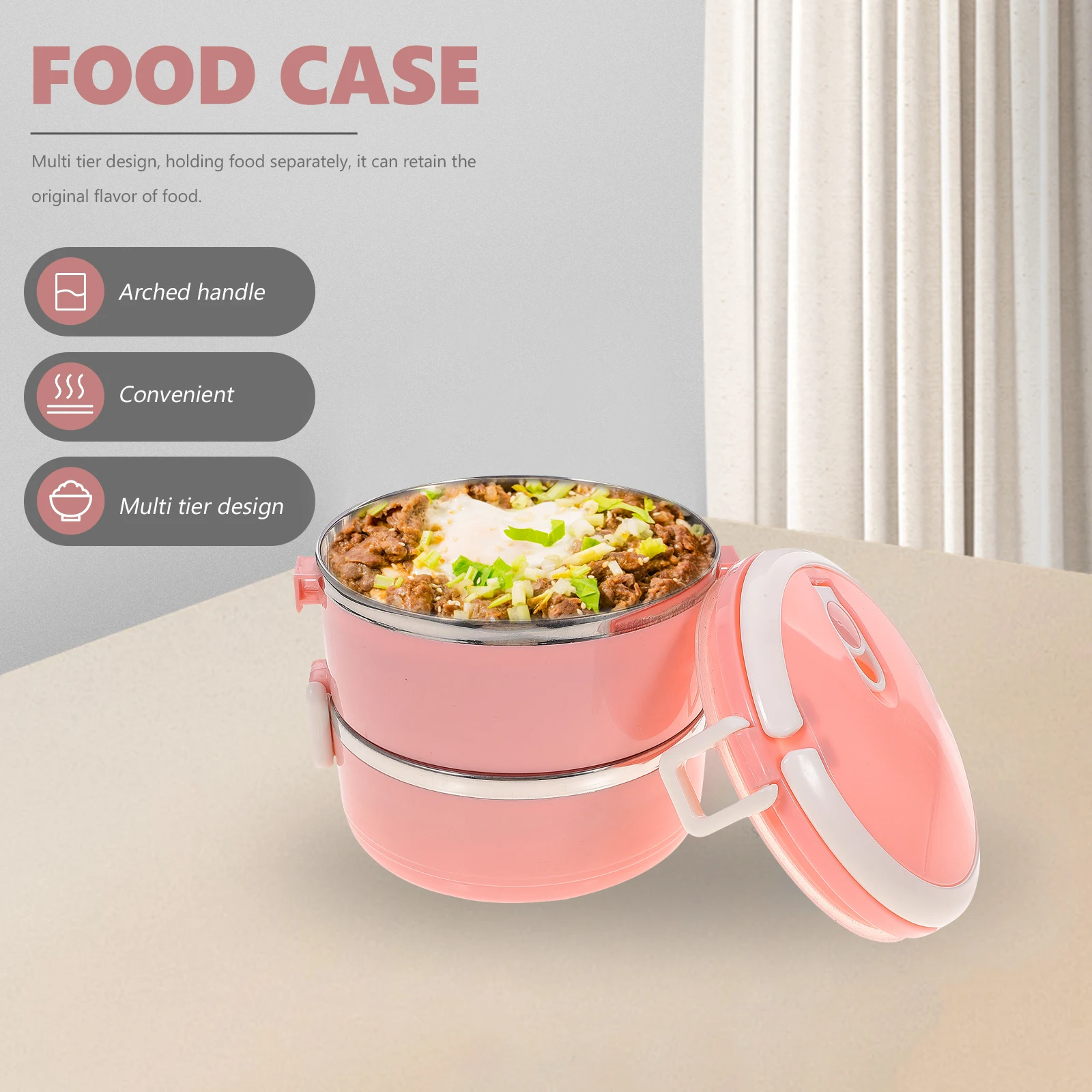 

Thermal Lunch Box Container Food Containers for Warming Lunchbox Adults Stainless Steel