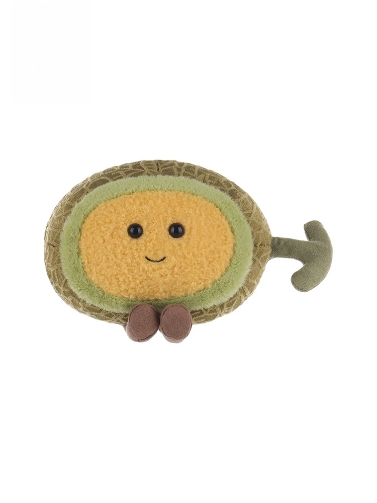 

Cious H Melon Plu Toy Мягкая хлопковая кукла из полипропилена Fre Овощная кукла для детей Подарок на день рождения Милая детская игрушка