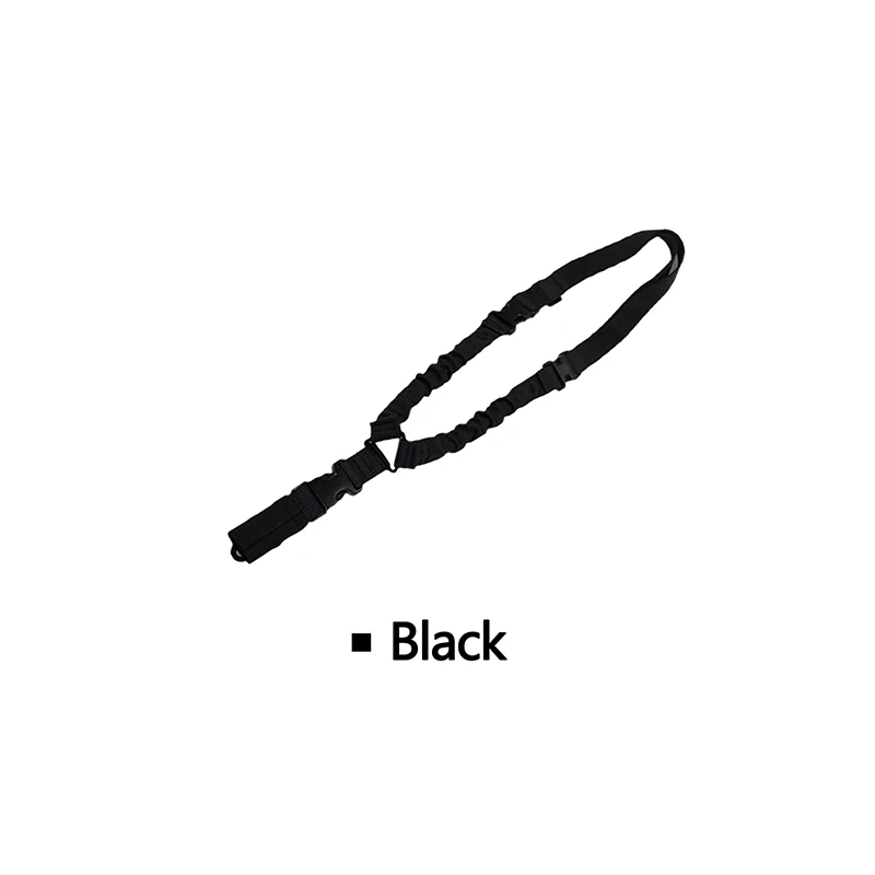 Imbracatura tattica per pistola Tiro militare Cintura elastica regolabile per fucile softair a 3 punti Accessori per escursioni da caccia