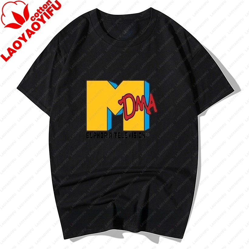 Men Vintage Tshirt Fashion Hip Hop Streetwear Male Clothe Lsd Acid Psychedelic Trippy Hardstyle Techno Defqon Qdance Graphic Tee