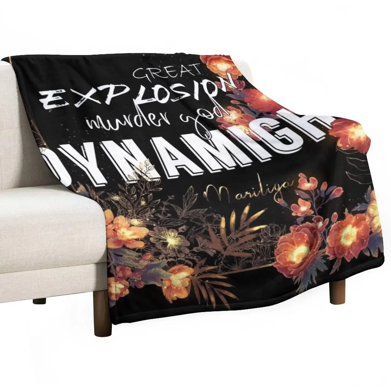 

Bakugo hero name Throw Blanket valentine gift ideas Thin Sofa Quilt Blankets