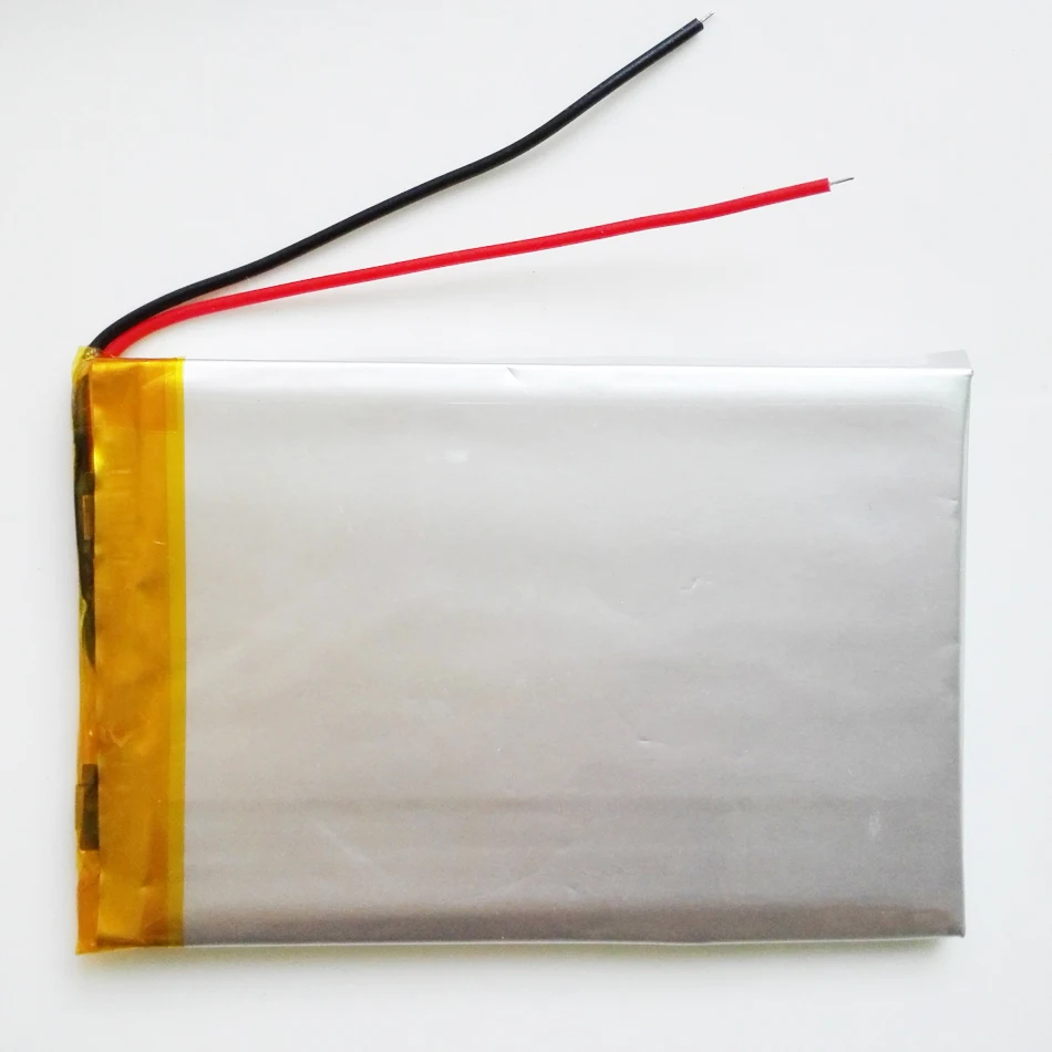 Lot 5 pcs 3.7V 3000mAh 405585 Lipo Polymer Lithium Rechargeable Battery For GPS Navigator DVD PDA PAD Power Bank E-book Camera