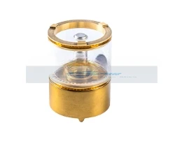 High-End Tea-Boiling Stove Outdoor Alcohol Stove Coffee Stove Portable Tea Cooker Small Size Brass Tea Set