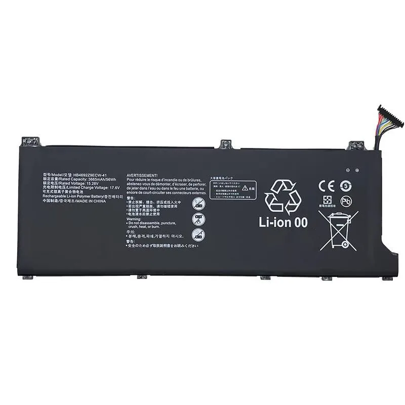 Imagem -02 - Bateria do Portátil para Huawei Matebook d 14 Hb469229ecw41 Hb469ecw-41 Nbl-wap9r Wap9h Nbl-waq9rp 15.28v 56wh