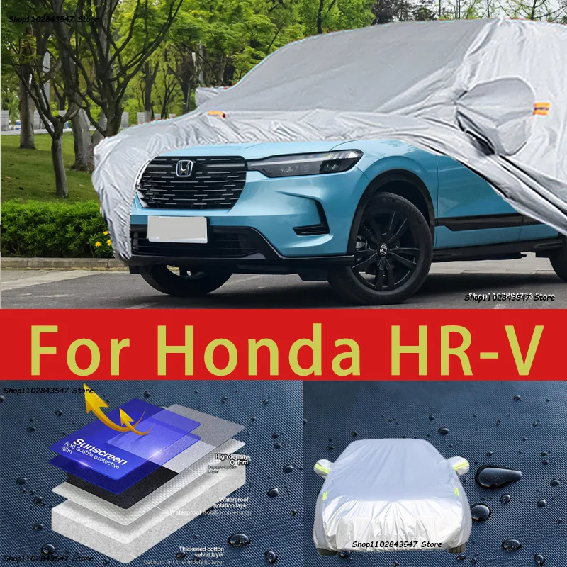 

For Honda HR-V Car protective cover Auto paint protection Sunscreen heat-insulating waterproof car clothing Car film