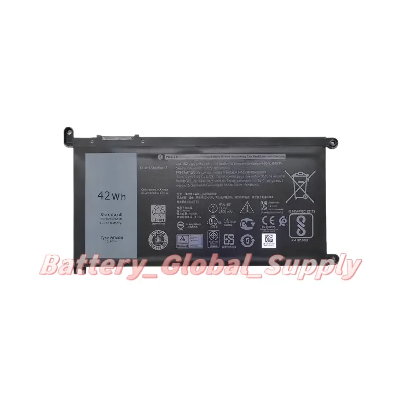 

Battery for 14-7460 7472 15-7560 7572 7570 P74G WDX0R 11.4v 1PC