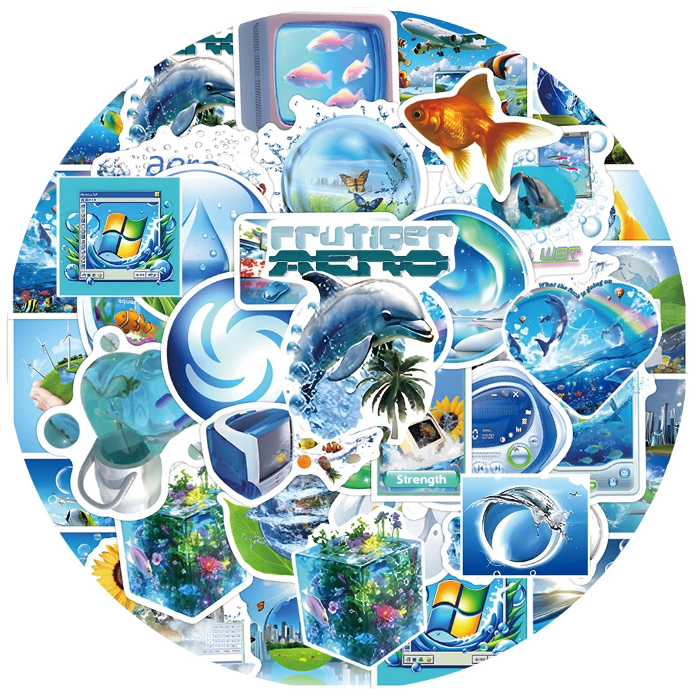 สติกเกอร์ลายการ์ตูนฟรูติกเกอร์ น่ารัก 10/30/55 ชิ้น สำหรับเด็ก ตกแต่งสมุดภาพ DIY โทรศัพท์ กระเป๋าเดินทาง กันน้ำ สวยงาม