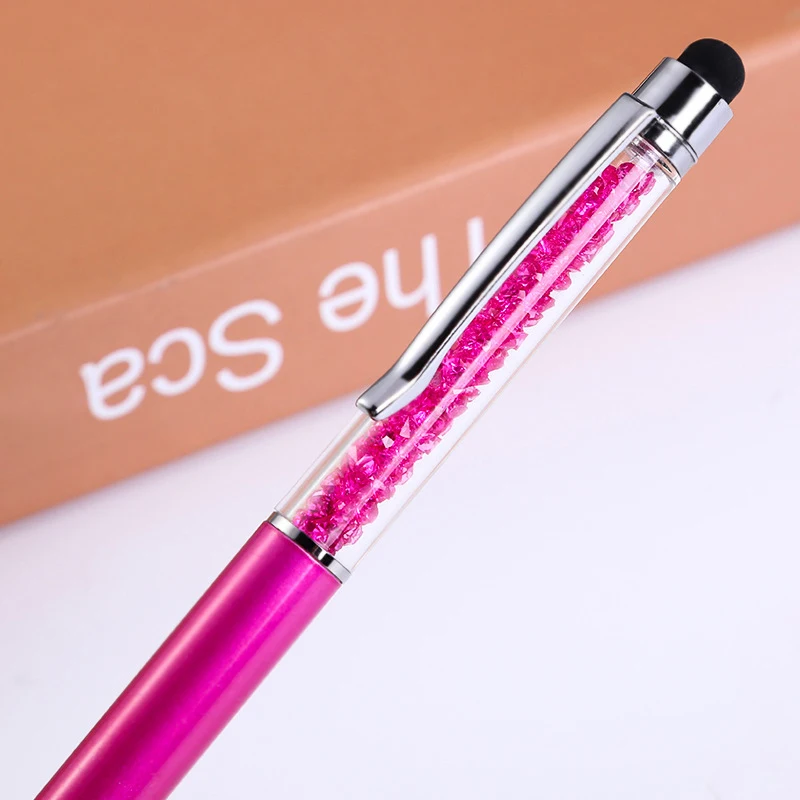 Diamond Ballpoint Pen Stylus For Touch Screen Pen Universal Tablet Touch Pencil For Phone Accessories Electrostatic Touch Pen