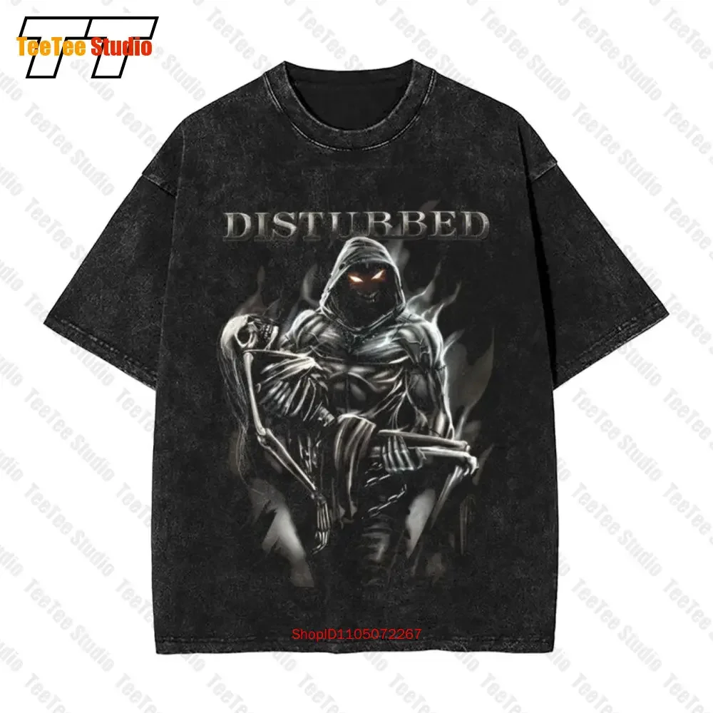 Official Disturbed Vintage Oversized T-Shirt Lost Souls Black Mens Classic Rock Metal Band New 40CK