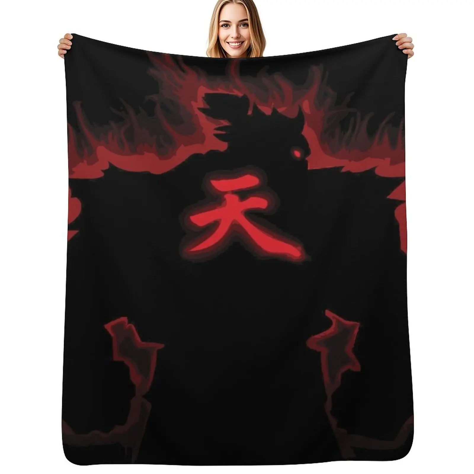Akuma Throw Blanket Luxurious Soft Fuzzy Blanket for Sofa Bed