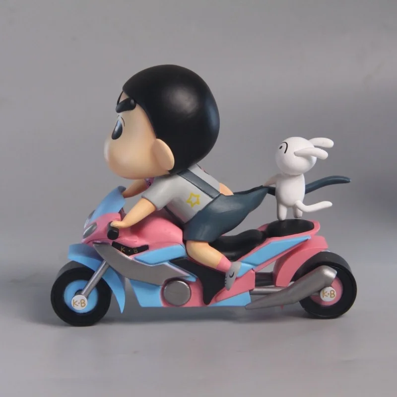 Figuras de Anime Crayon Shin-Chan, muñeco de juguete, neumático móvil, figura de acción, Manga, estatua Gk, modelo regalo de cumpleaños, novedad de 2024