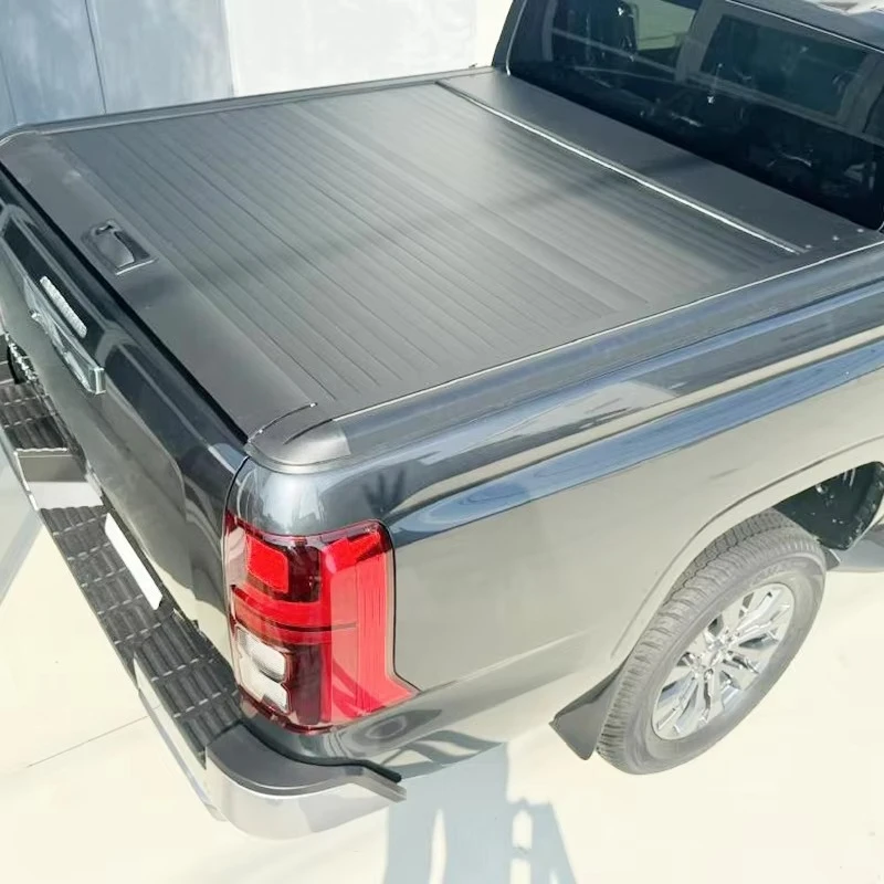 Pickup Truck Bed Roller Lid Tonneau Cover for Maverick Titan Frontier Peugeot Landtrek JEEP Benz X250 X350 Amber 2363 Gladiator
