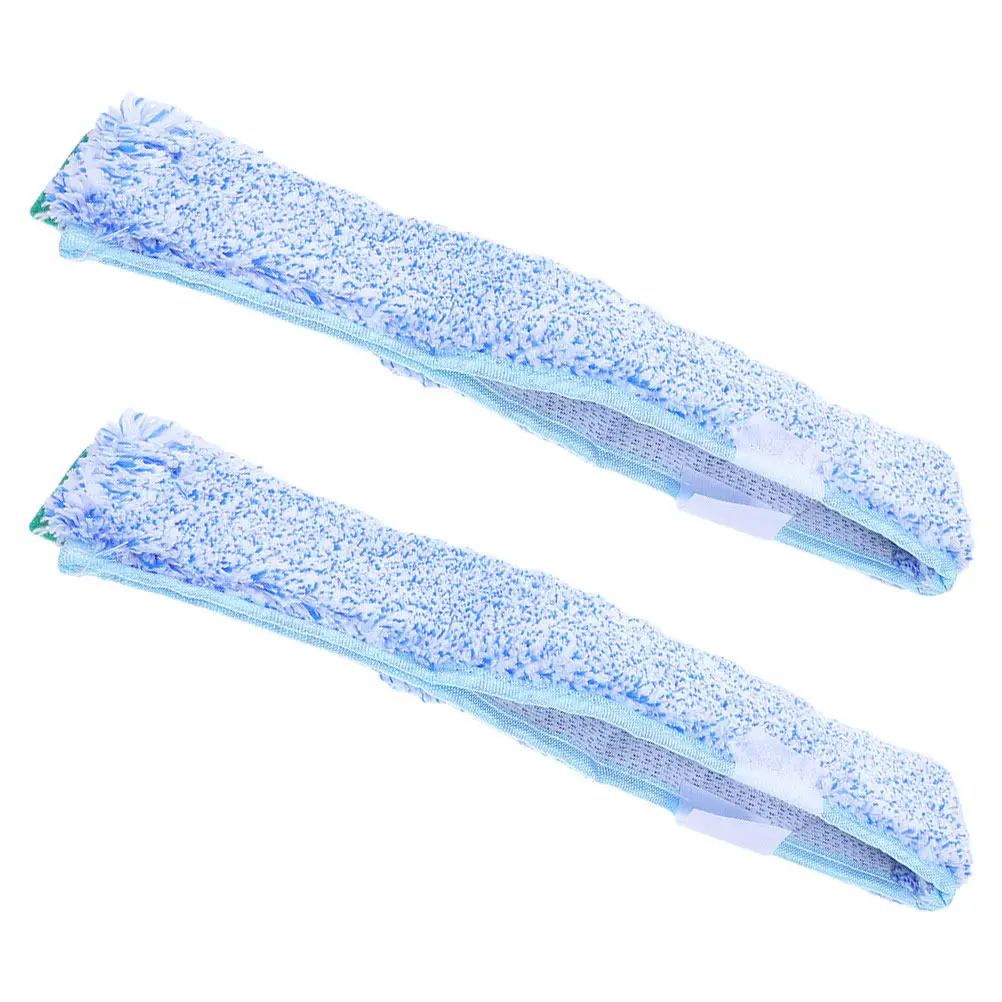 2 Piezas de Recambios de Microfibra de 35 cm para Limpiacristales, Reutilizables, para Superficies de Vidrio, Eliminan Rayas
