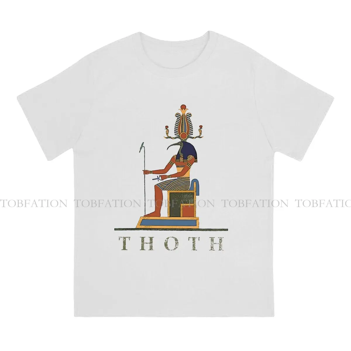 Thoth God of Wisdom and Magic Myth Kemet Mythology Ankh Classic Special TShirt Ancient Egypt Egyptian Comfortable Hip Hop Gift