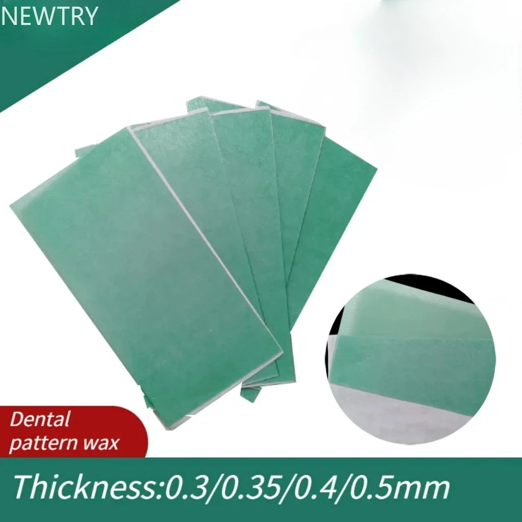 Dental Lab Material Dental Wax Base Plate Green Casting Wax Stippled Pattern Fine Coarse Auxiliary Wax