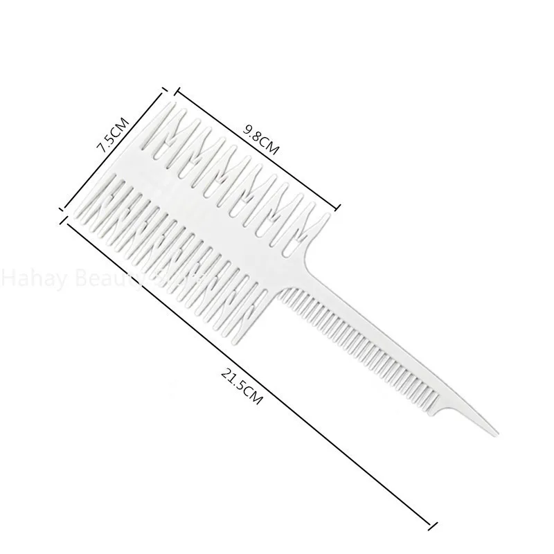 Hair Comb Dyeing Highlight Hair Brush Fish Bone Rat Tail Comb Professional Barber Hairdressing Comb Salon Hair Styling Tool