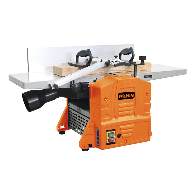 Allwin Jointer Planer Thicknesser Adjustable Fence Thicknesser Planer CE Certification 2 in 1 8 Inch Motor Homes Motor Wood