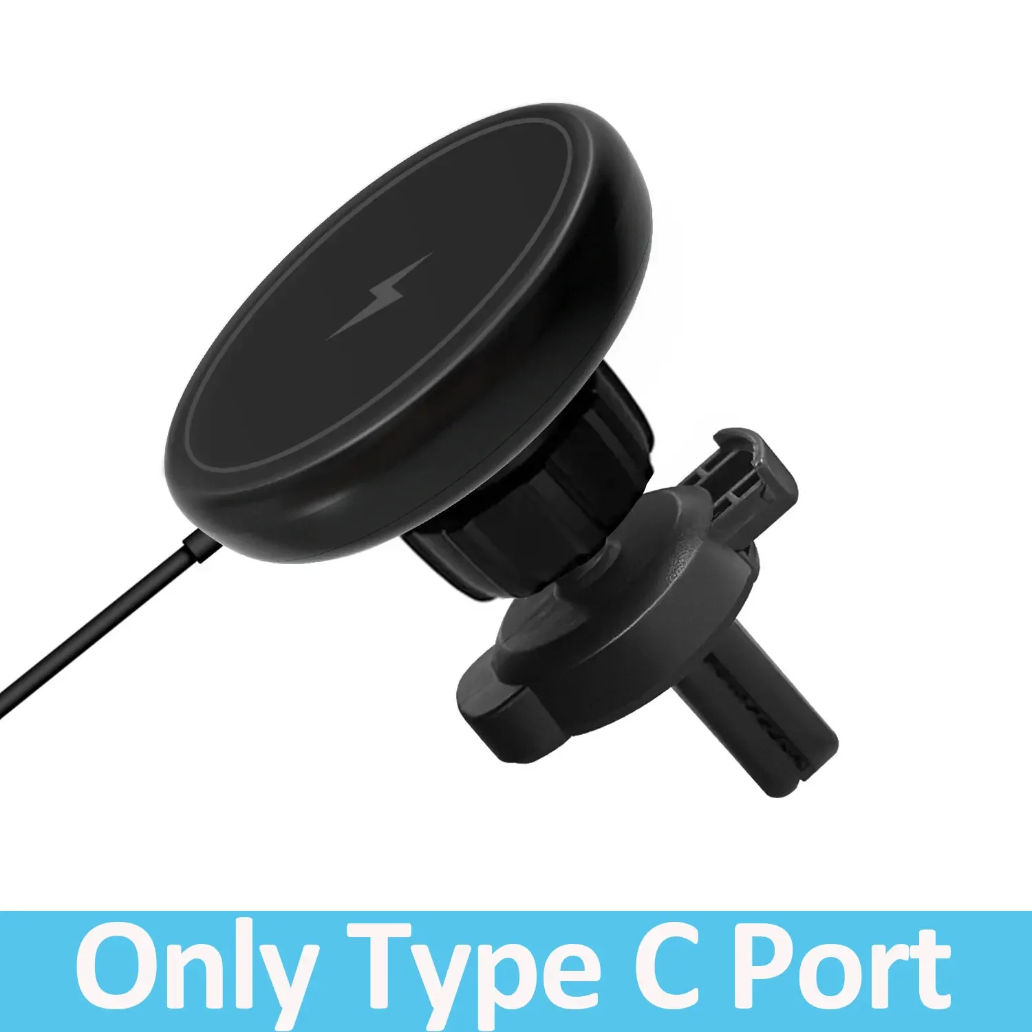 30W Magnetic Car Wireless Charger for iPhone 15 14 13 12 pro max Samsung Air Vent Mount Car Phone Holder Stand Fast Car Charging - náhled 6