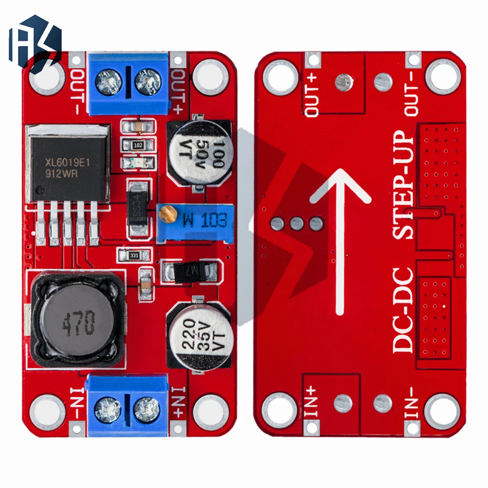 Module d'alimentation DC-DC, 1 pièce, module boost, convertisseur de tension élévateur, régulateur de tension XL6019, sortie réglable