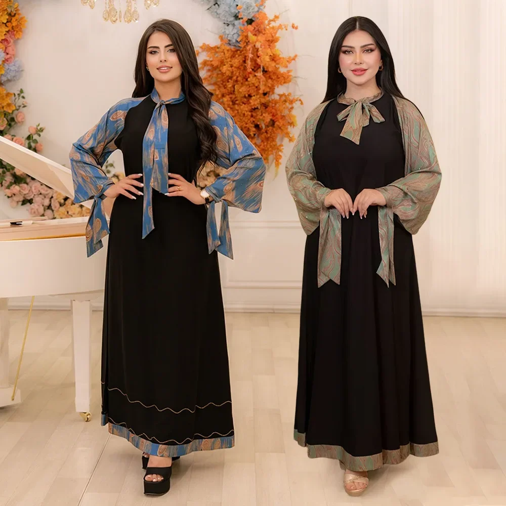 فساتين إفريقية للنساء عبايات عصرية إسلامية بوبو داشيكي أنقرة ملابس ثوب مسائي دبي قفطان عباية رداء ماروكين