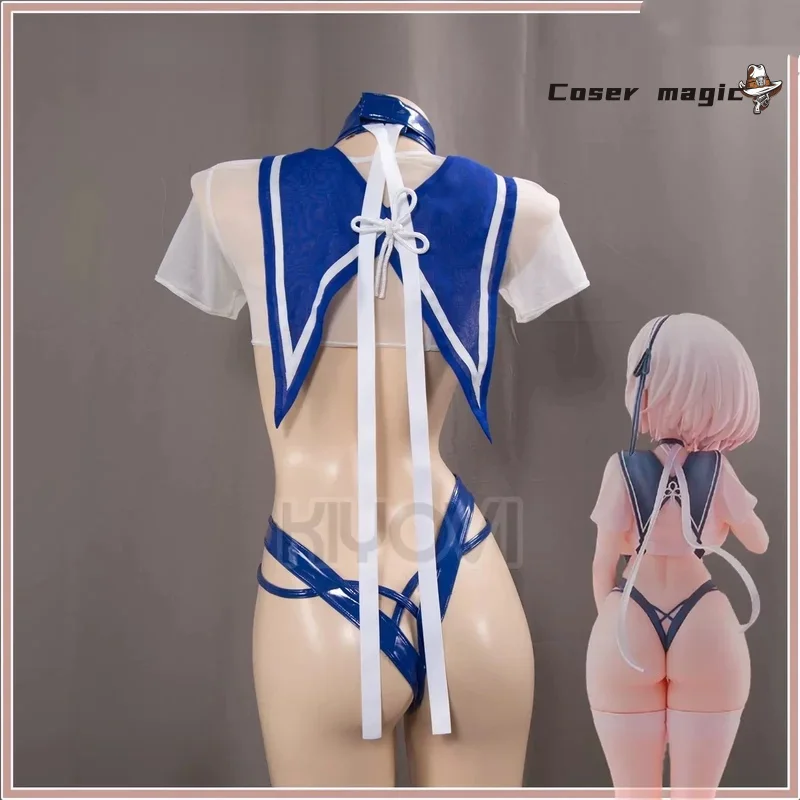 Azur Lane Sirius traje de marinero traje de baño disfraz Cosplay Cos juego Anime uniforme de fiesta Halloween juego ropa de rol