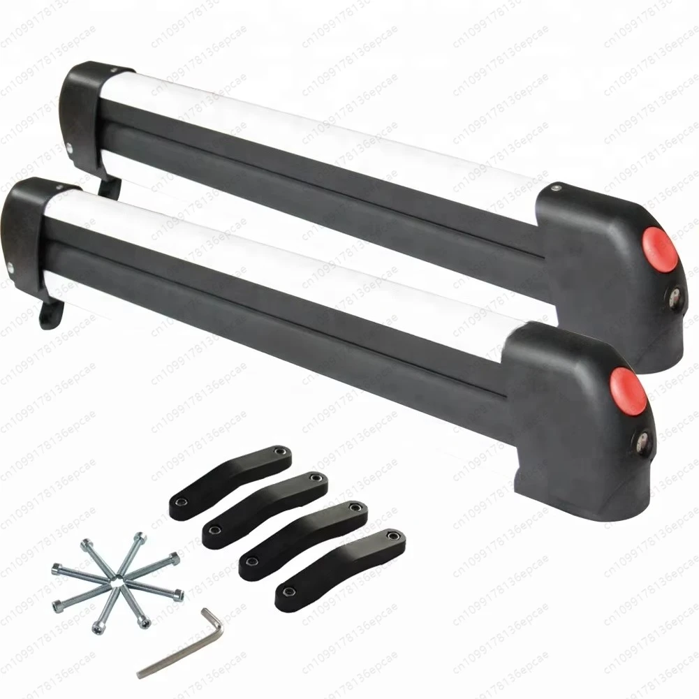 Aluminum Snowboard/Snow Gear Rack for SUV/UTV/Truck Roof Mount - Load-bearing 75kg