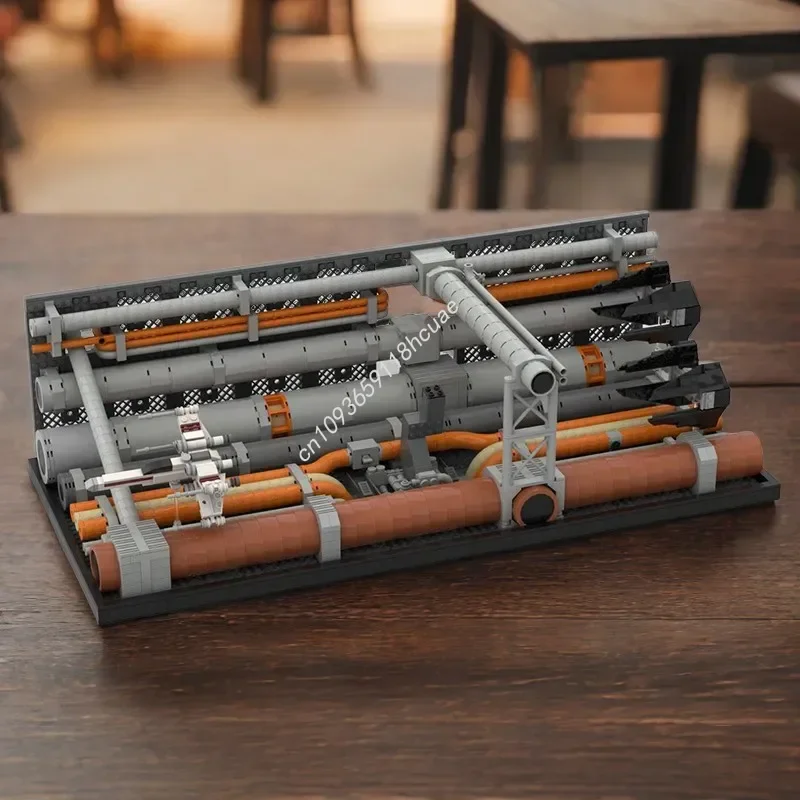 

2469 шт., звездная битва, эпизод VI-звезда смерти, лабиринт, бег, образовательные DIY Moc, строительные блоки, креативная строительная игрушка в подарок