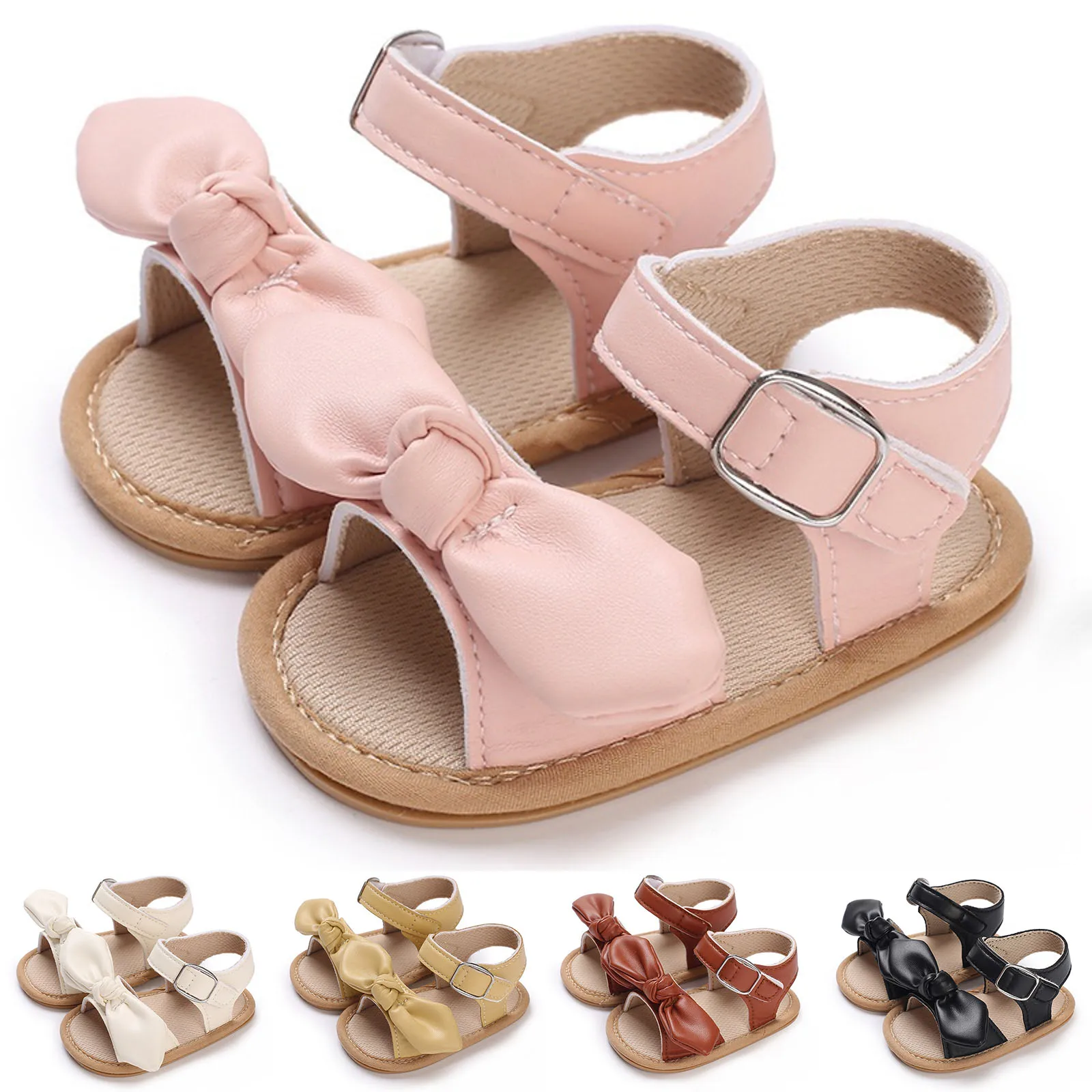 

Infant Sandals Boy Summer Children Infant Toddler Shoes Girls Sandals Flat Bottom Lightweight Open Toe Outfits for Teens