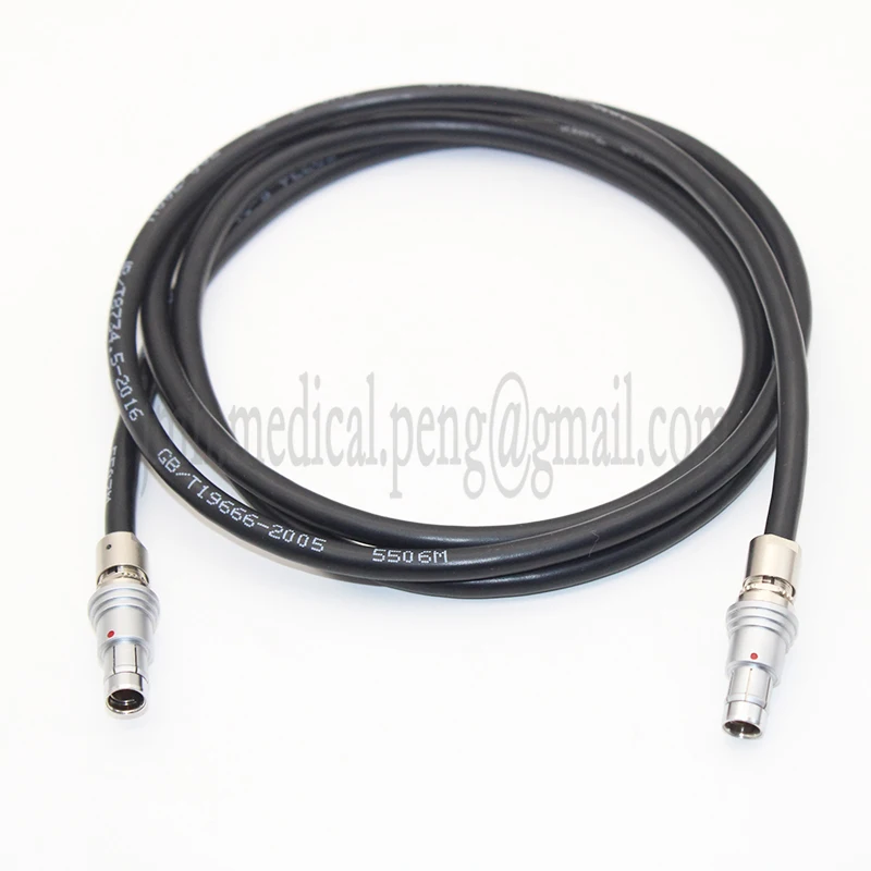 Compatible Fischer 102 0F 2 3 4 5 7 9 Pin Push-pull Self-locking Male Plug Connector Welding High Flexibility And Shielded Cable