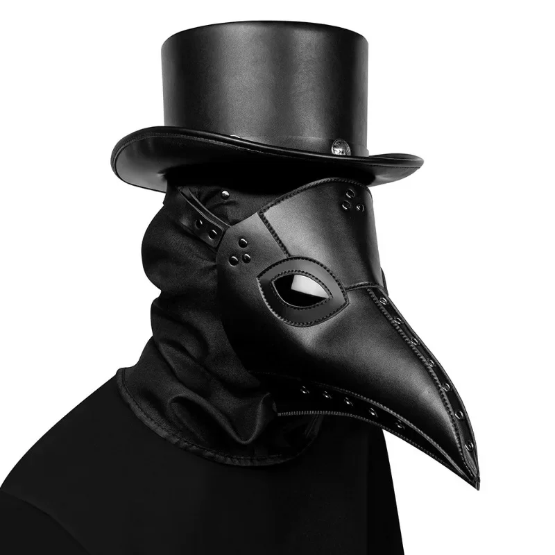 Hot Sell Medieval European and American Plague Long Beaked Doctor Mask Cosplay Holiday Party Headgear