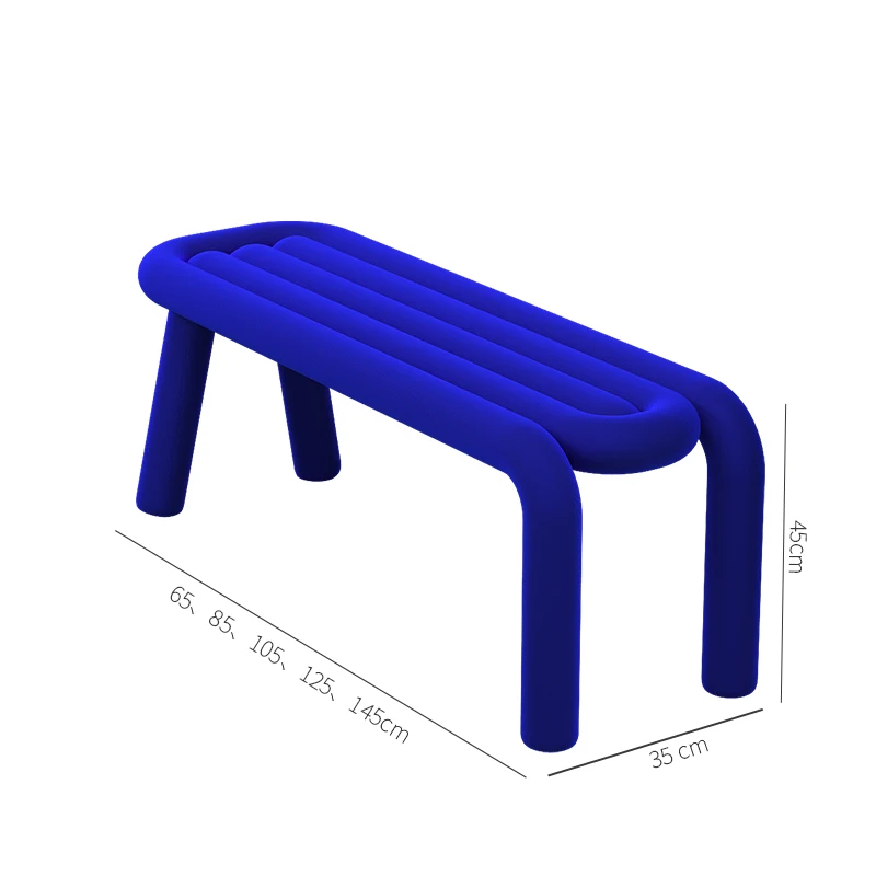 Household door shoe rack type, integrated bench